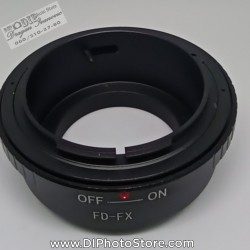 FD-FX Lens Adapter works...