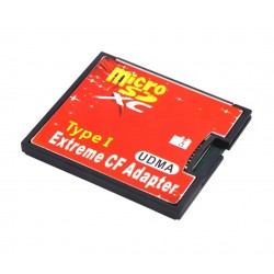 Micro SD card to CF slot...