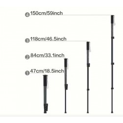 62 inch camera monopod