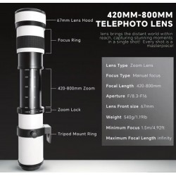 LIGINN 420-800mm F/8.3-16...